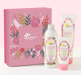 Coffret Rose délicate