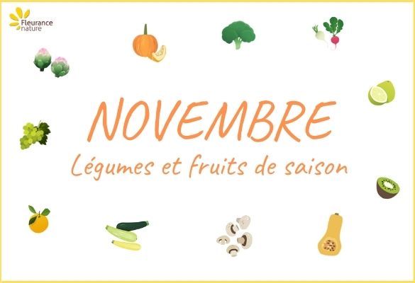Les fruits et légumes de novembre