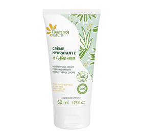 Crème hydratante visage à l'Aloe vera