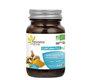 Complément alimentaire Curcuma PLUS Bio 60 jours